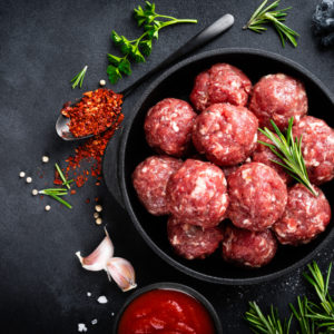 Beef meatballs